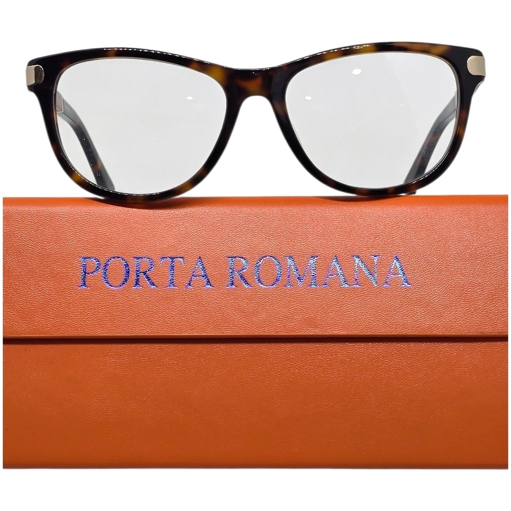 Porta Romana Tortoise Shell Glasses COMBINE WITH WOOD TEMPLES
